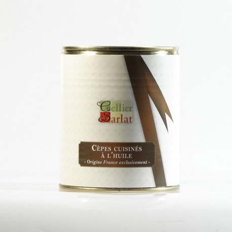 Cèpes à l'Huile en Conserve, 460gr Cèpes à l'Huile en Conserve, 460gr