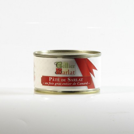 Pâté de Sarlat au foie gras entier de canard, 130g Pâté de Sarlat au foie gras entier de canard, 130g