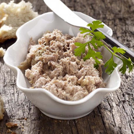Rillette de Canard au foie gras 20%,190g Rillette de Canard au foie gras 20%,190g