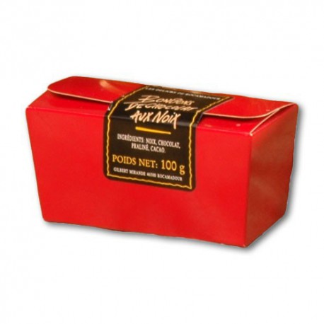 Noix au Chocolat de Rocamadour Ballotin de Chocolats Fins, 200g Noix au Chocolat de Rocamadour Ballotin de Chocolats Fins, 200g