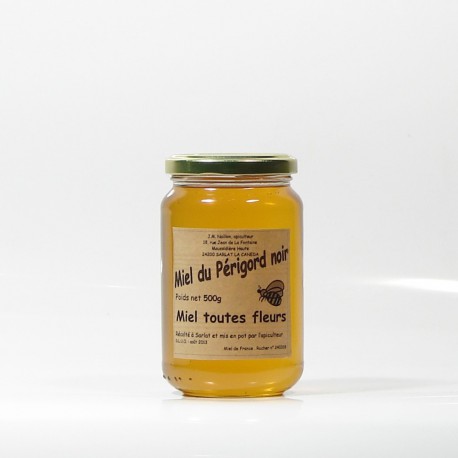 Miel du Périgord Noir "Toutes Fleurs" 500g Miel du Périgord Noir "Toutes Fleurs" 500g