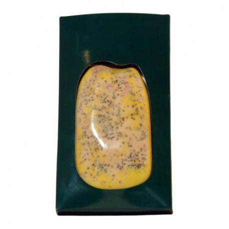 Lobe de Foie Gras de Canard Entier mi-cuit au Poivre Noir 320g Lobe de Foie Gras de Canard Entier mi-cuit au Poivre Noir 320g