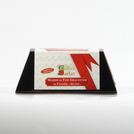 Marbré de Foie Gras de Canard Entier mi-cuit 180g Marbré de Foie Gras de Canard Entier mi-cuit 180g