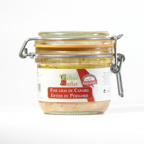 Foie gras de Canard Entier IGP Périgord 180g Foie gras de Canard Entier IGP Périgord 180g