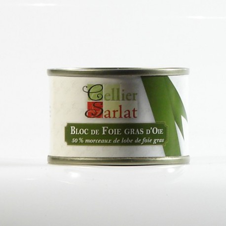 Bloc de Foie Gras d'Oie Origine Périgord 65g Bloc de Foie Gras d'Oie Origine Périgord 65g