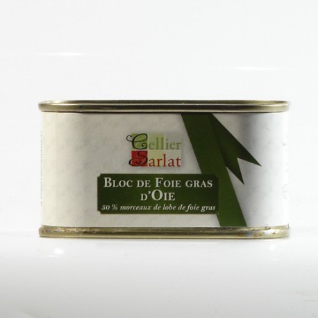 Bloc de Foie Gras d'Oie Origine Périgord 130g Bloc de Foie Gras d'Oie Origine Périgord 130g