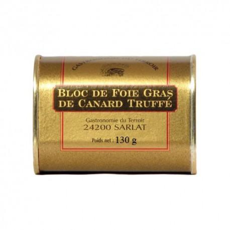 Bloc de Foie gras de Canard Truffé 130gr Bloc de Foie gras de Canard Truffé 130gr