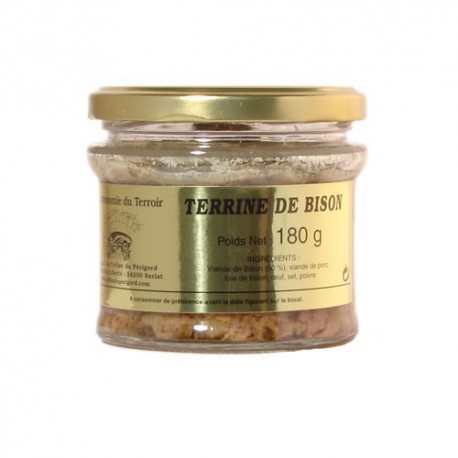 Terrine de Bison du Périgord 180g Terrine de Bison du Périgord 180g