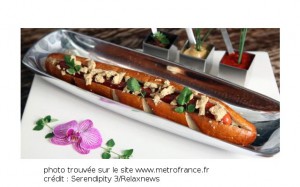 hotdog au foie gras 