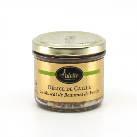 Délice de Caille au muscat de Beaumes de Venise 90g