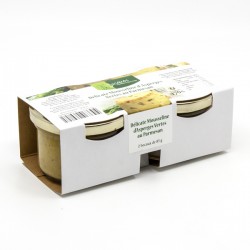 Lot de 2 Délicates Mousselines d'Asperges Vertes au Parmesan 2 x 85g