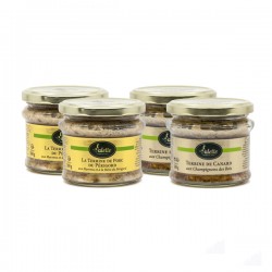 Lot de 4 Terrines Terroir en 180g