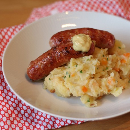 Les 2 Saucisses de Porc Noir du Limousin à la Truffe d'Hiver 5% 200g