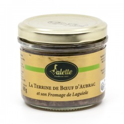 Foie gras Laguiole vintage français / pâté / ensemble de fromages