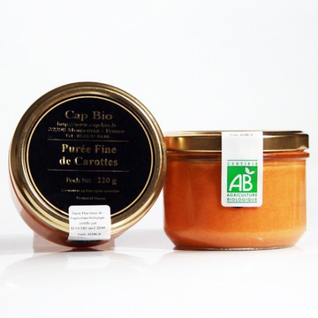 Mousseline de Carottes au Cumin, 220gr