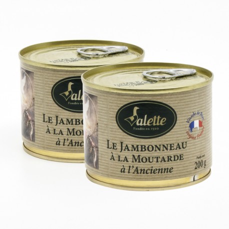 Le Lot de 2 Jambonneaux à La Moutarde à L'Ancienne 2 x 200g