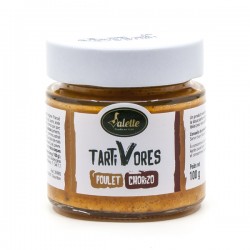 Tartivores, Poulet - Chorizo Bocal 100 g