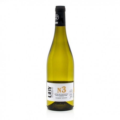 Domaine Uby Colombard - Sauvignon Blanc N°3 IGP Côtes de Gascogne 2022 75 cl