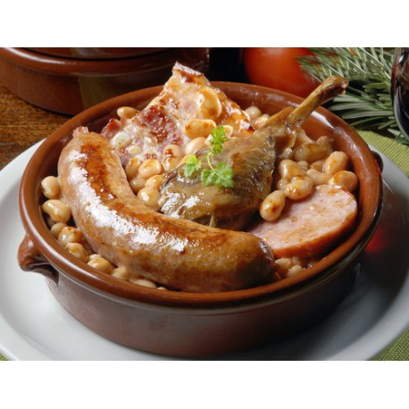Le Cassoulet au Confit de Canard et à la Saucisse de Toulouse (2 parts)