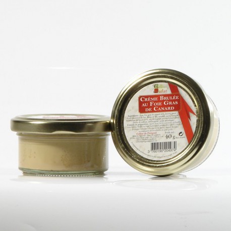 Crème brûlée au Foie gras, 40g