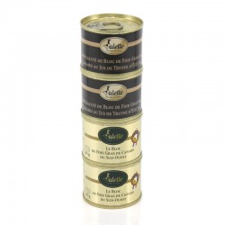 Lot de 4 Petits Plaisirs au foie gras en 65g