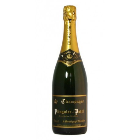 Champagne Plinguier Potel Brut, AOC Champagne Brut, 75cl
