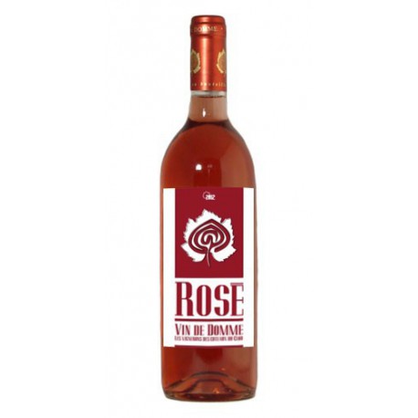 Vin de Domme Rosé IGP Vin de Pays du Périgord 2014, 75cl