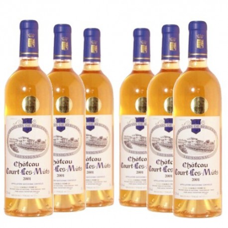 Promotion 6 Bouteilles "Château Court les Muts" Vendanges Tardives 2009 AOC Saussignac