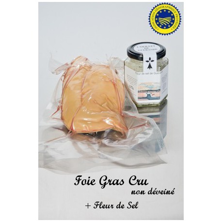 Foie Gras Cru et Sel de Guérande à la Truffe 100g