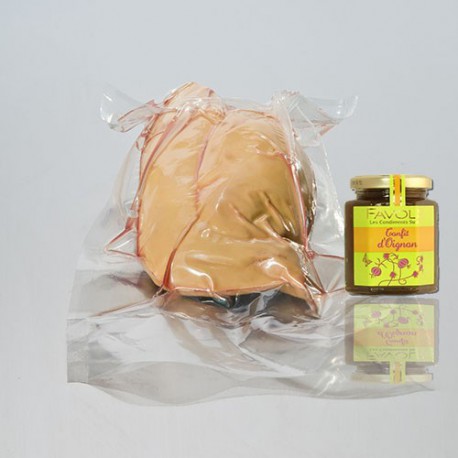 Foie Gras Cru et Confit d'Oignon 50g