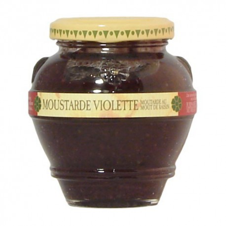 Moutarde Violette au Moût de Raisin 200g