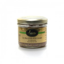 Les rillettes pur canard 65g Valette