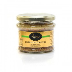 Les rillettes pur canard 180g Valette