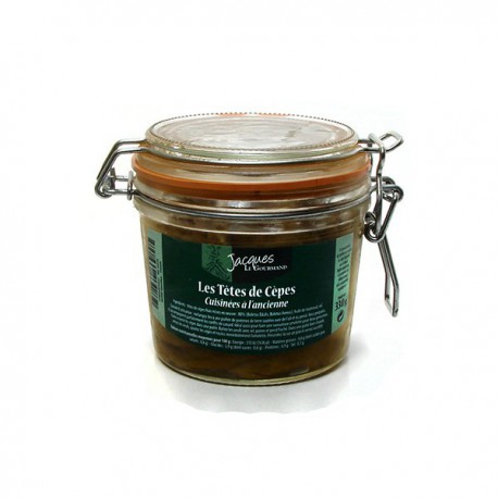 Têtes de cèpes cuisinées à l'ancienne 330g Valette