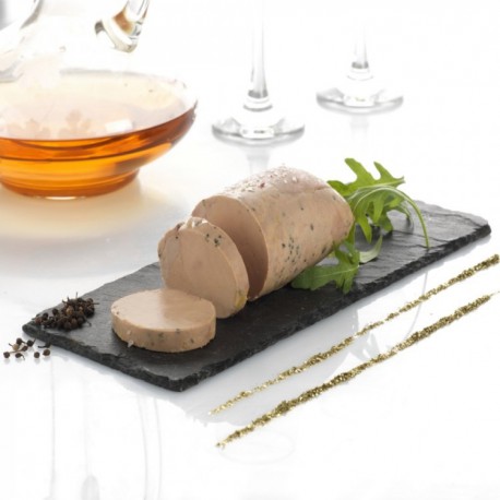 L'Absolu de Foie Gras d'Oie, Muscat de Beaumes de Venise et Poivre Sauvage de Voatsiperifery Cuisson Douce 200g Valette