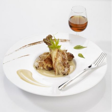 Marmiton de canard, sauce foie gras et ses éclats de morilles 350g Valette