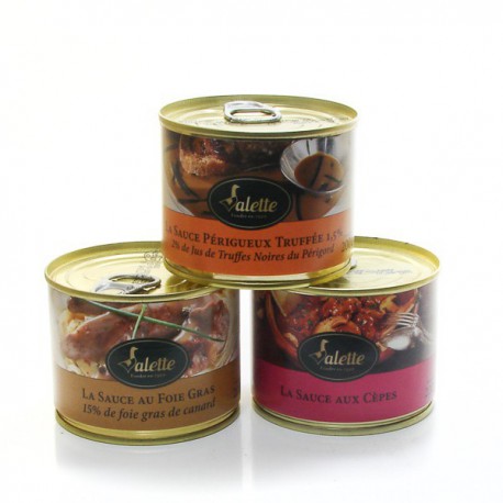 Lot de 3 Sauces Valette