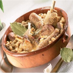 Cassoulet au Confit de canard et à la Saucisse de Toulouse 780g Valette