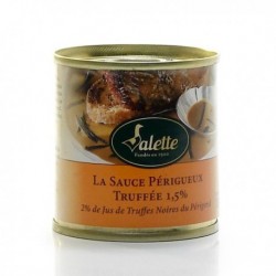 Sauce Périgueux Truffée 1,5%, 2 % Jus de Truffes 100g