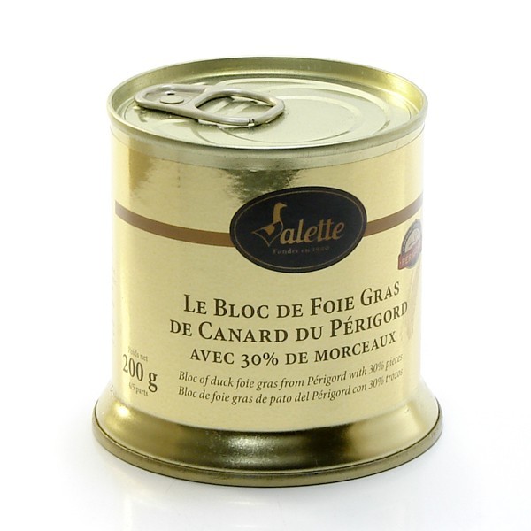 Bloc de foie gras de canard