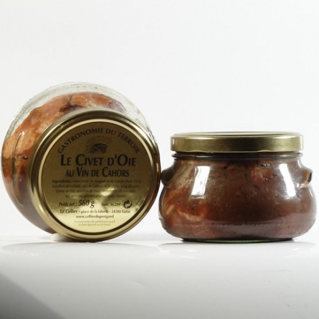Civet d'Oie au Vin de Bergerac 600g