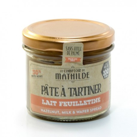 Pâte à Tartiner Chocolat Lait et Noisettes 100g