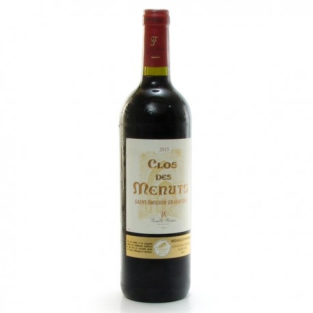 St Emilion Grand Cru Clos Des Menuts 75cl