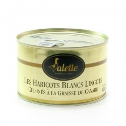 Les Haricots Blancs Lingots Cuisinés à La Graisse de Canard 420g