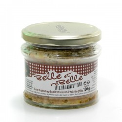 Belle et Rebelle Terrine de Pintade Chocolat et Noisettes Grillées 180g