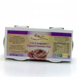 Le Craquant de Figues et Chocolat Noir 2X85g Valette