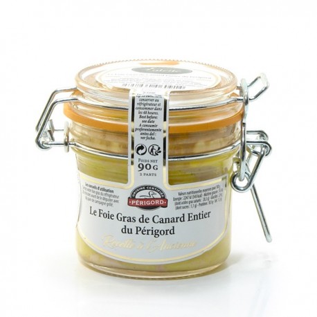 Le Foie Gras de Canard Entier du Périgord "Recette à L'Ancienne" - Conserve 90g