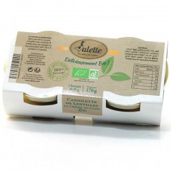 Lot de 2 Cassolettes de Lentilles et Créme au Lard Bio 2X85g Valette