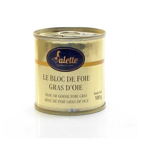 Le Bloc de Foie Gras D'Oie 130g - Valette - Fleuron du Terroir