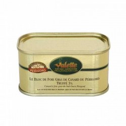 Le bloc de foie gras de canard du Périgord truffé 200g Valette